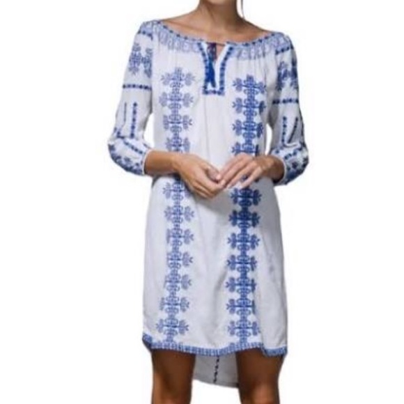 RAGA Dresses & Skirts - RAGA/ ANTHRO EMBROIDERED BOHO DRESS NWT